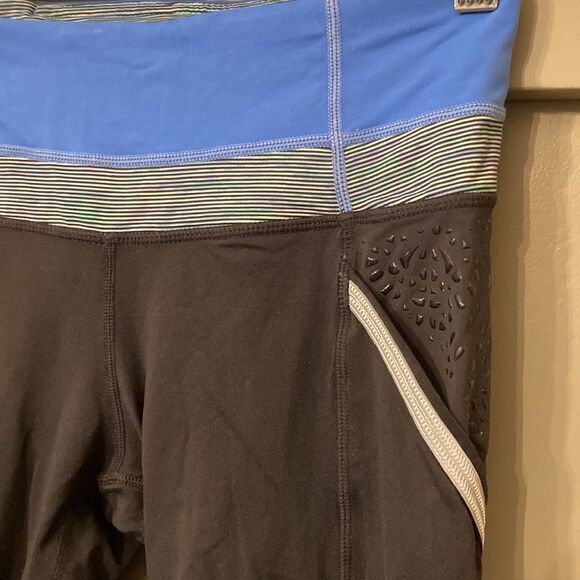 LULULEMON Run A Marathon Crop Pants Running Tights Leggings Size 4 - Picture 6 of 9